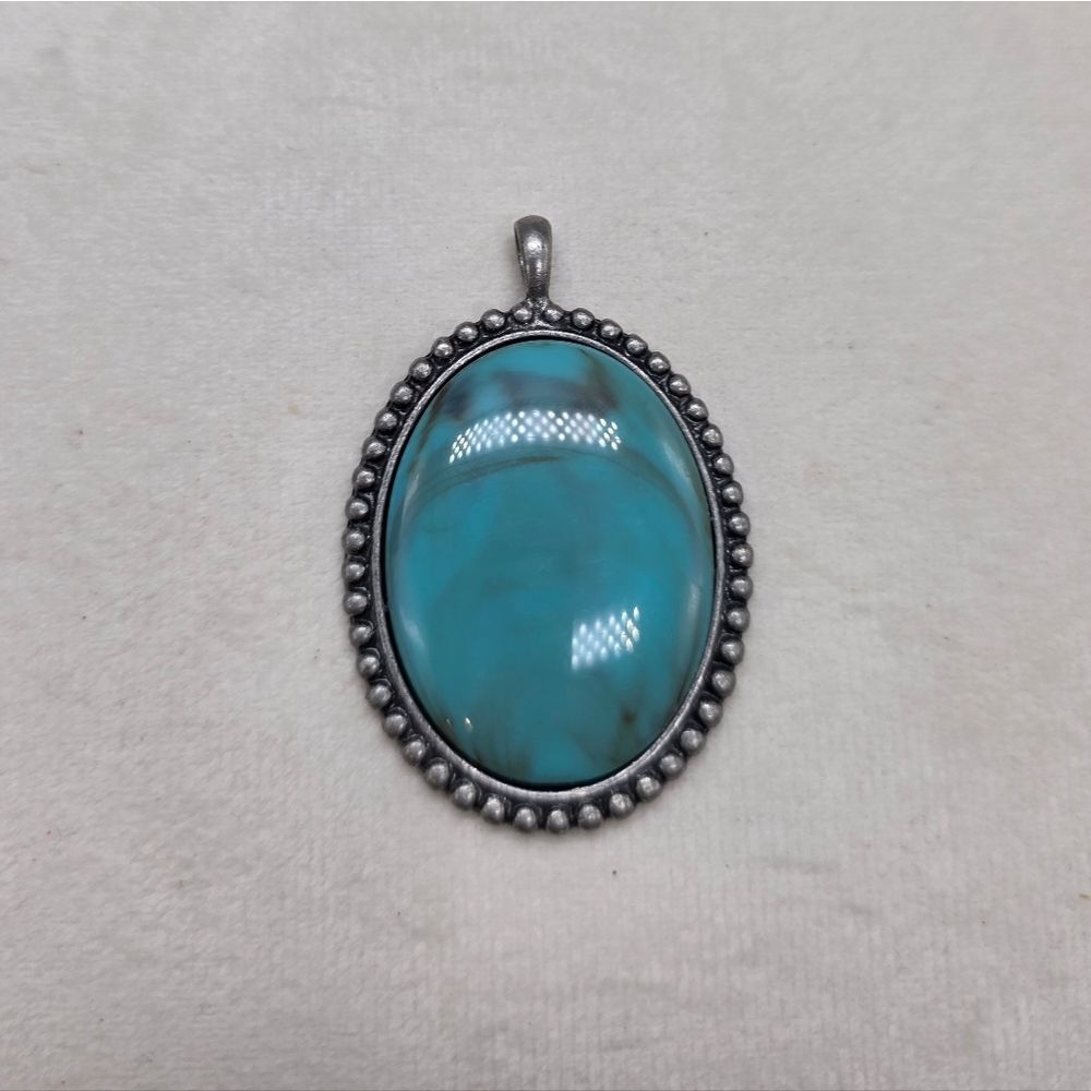 Unbranded Faux Turquoise Pendant